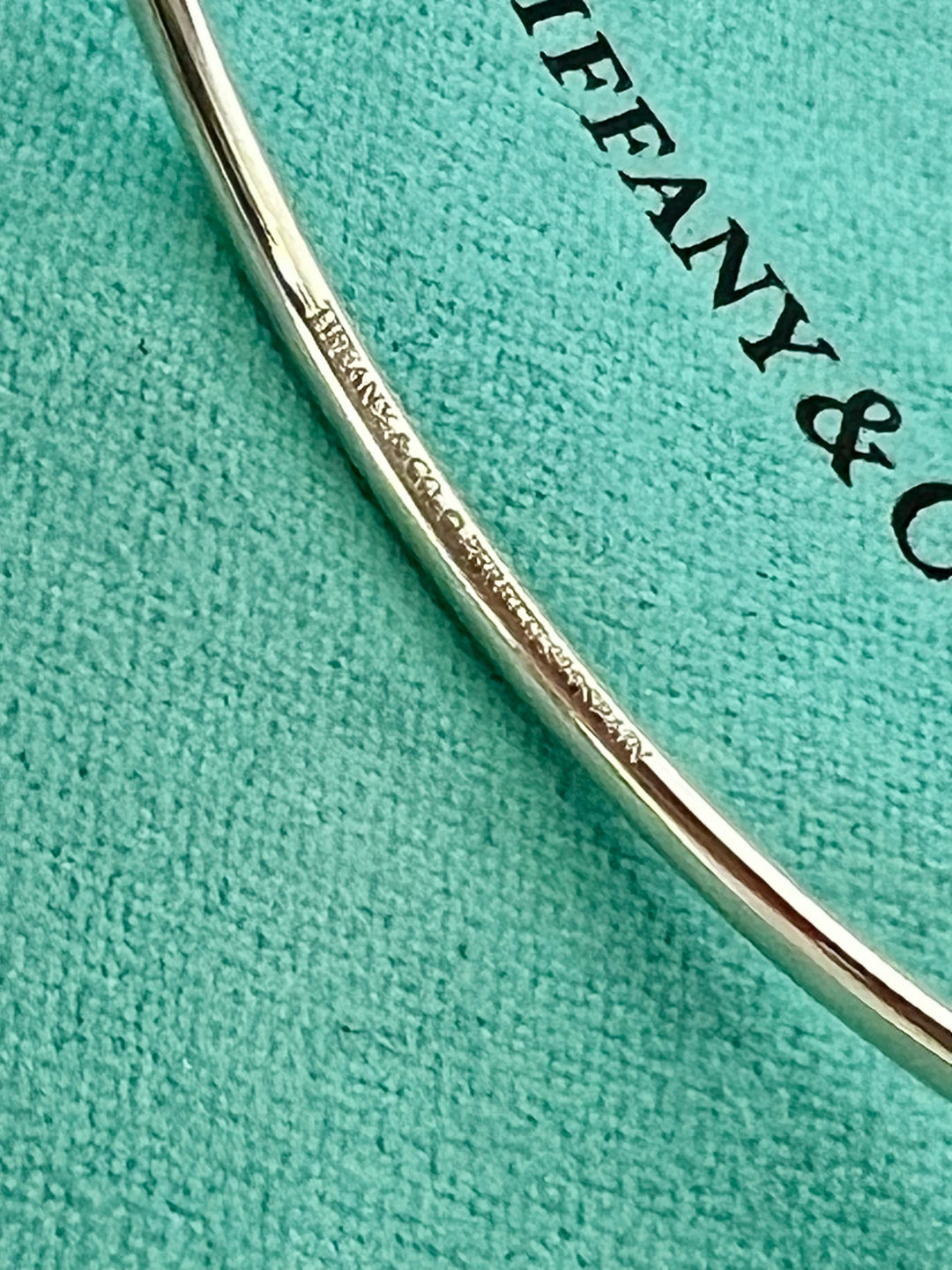 TIFFANY &amp; CO. ELSA PERETTI STERLING SILVER 925 DOUBLE OPEN HEART BRACELET