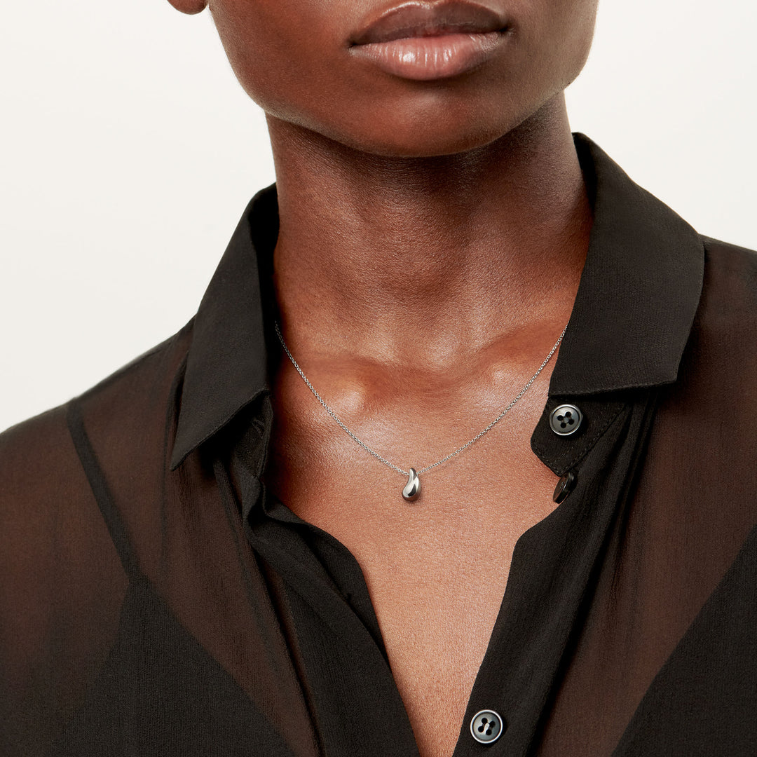 TIFFANY &amp; CO. ELSA PERETTI DROP NECKLACE