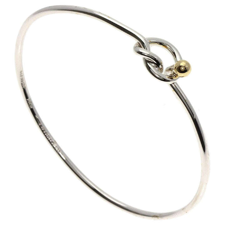TIFFANY &amp; CO. LOVE KNOT HOOK &amp; EYE BRACELET