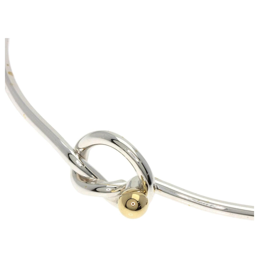 TIFFANY &amp; CO. LOVE KNOT HOOK &amp; EYE BRACELET