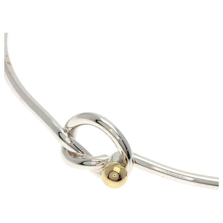 TIFFANY &amp; CO. LOVE KNOT HOOK &amp; EYE BRACELET