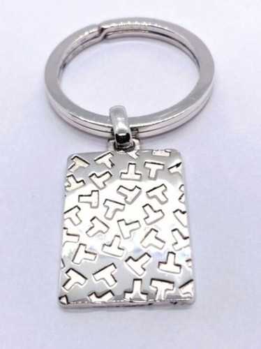 TIFFANY &amp; CO. MONOGRAM KEYCHAIN