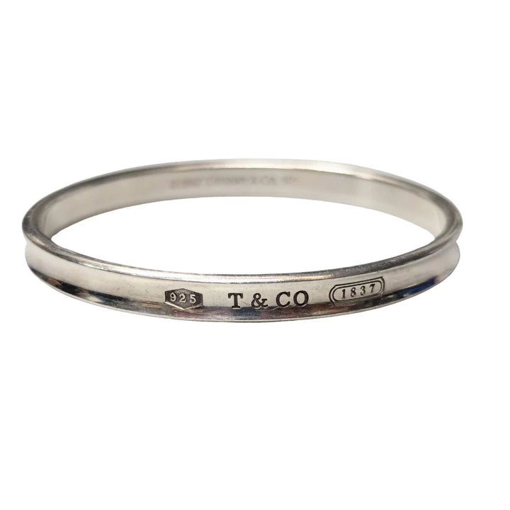 TIFFANY &amp; CO. NARROW BANGLE BRACELET