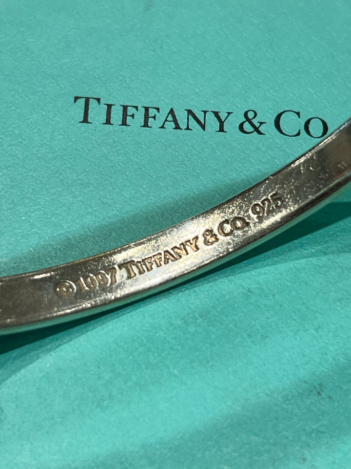 TIFFANY &amp; CO. STERLING SILVER BANGLE