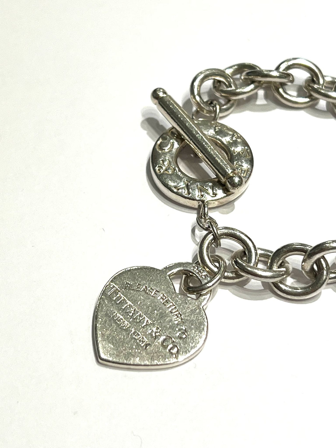 TIFFANY &amp; CO. HEART TAG TOGGLE BRACELET
