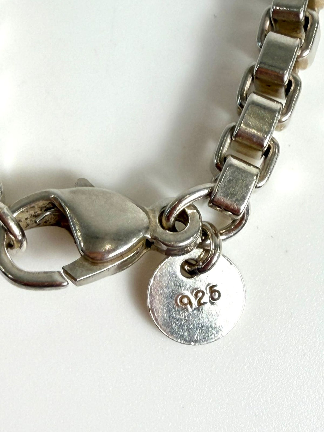 TIFFANY &amp; CO. STERLING SILVER VENETIAN LINK NECKLACE