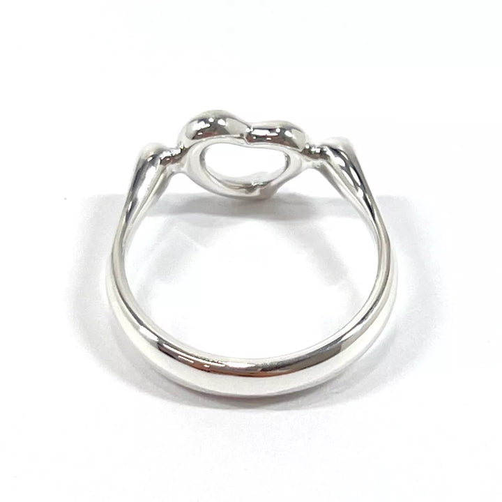 TIFFANY &amp; CO. OPEN HEART ELSA PERETTI STERLING SILVER RING