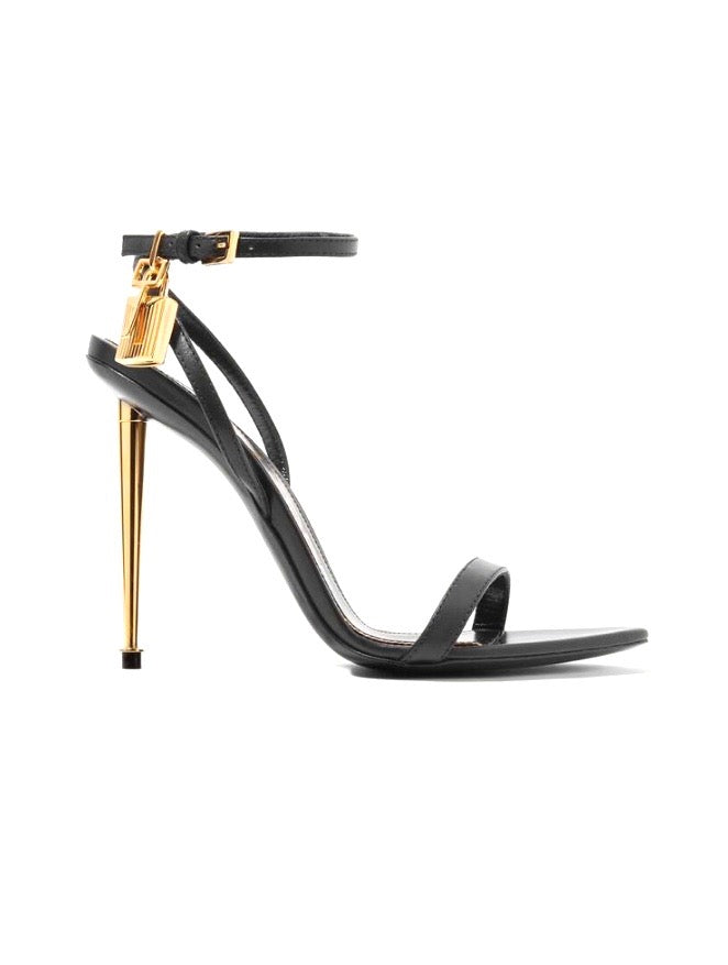 TOM FORD PADLOCK POINTY NAKED SANDALS 105