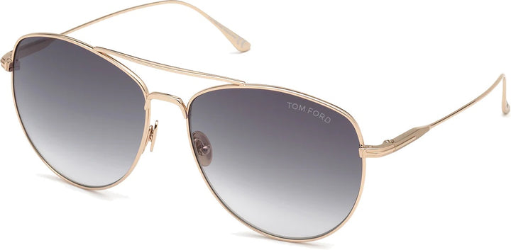 TOM FORD MILLA AVIATOR SUNGLASSES