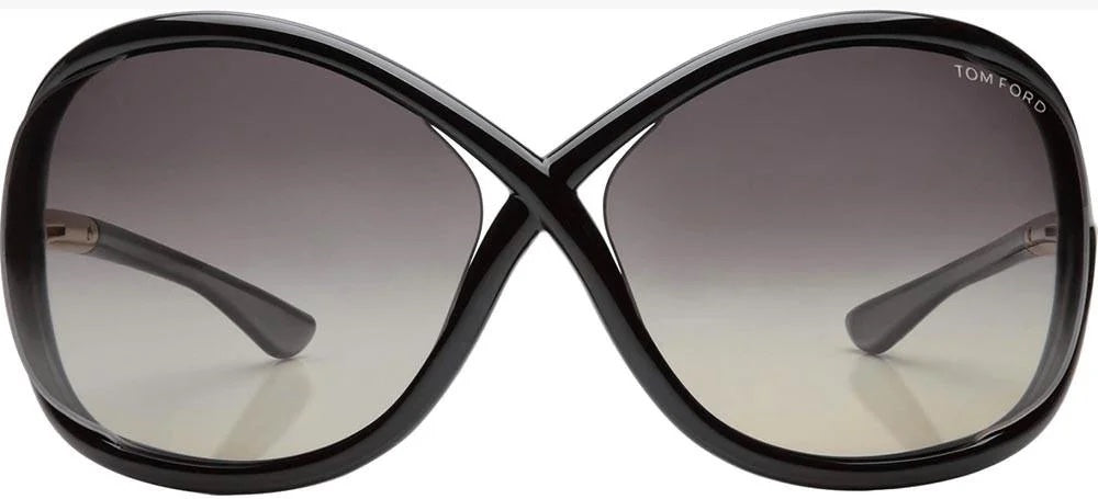 TOM FORD POLARIZED WHITNEY OVERSIZED SUNGLASSES