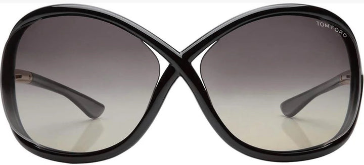 TOM FORD POLARIZED WHITNEY OVERSIZED SUNGLASSES