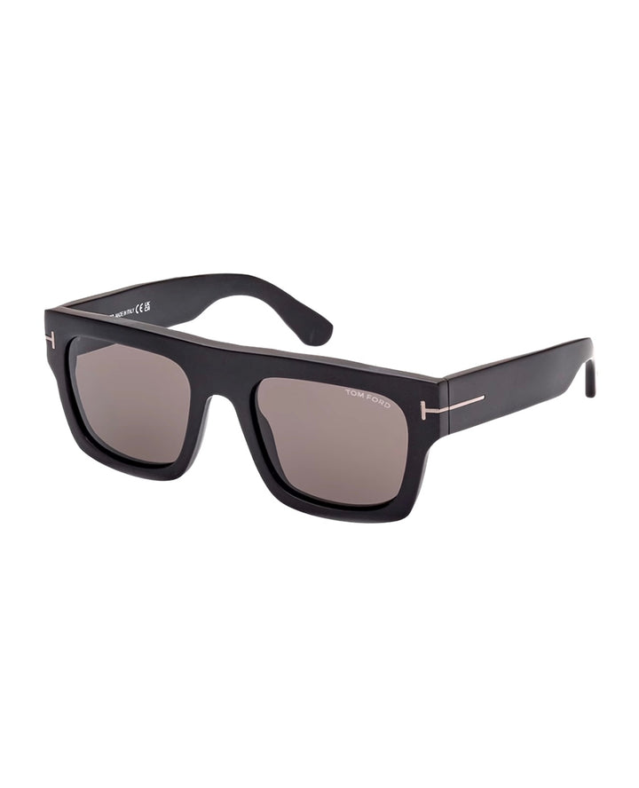 TOM FORD TF711 FAUSTO T-LOGO SQUARE SUNGLASSES