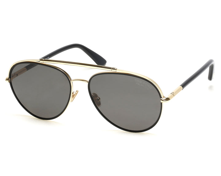 TOM FORD TF748 POLARIZED AVIATOR CURTIS SUNGLASSES
