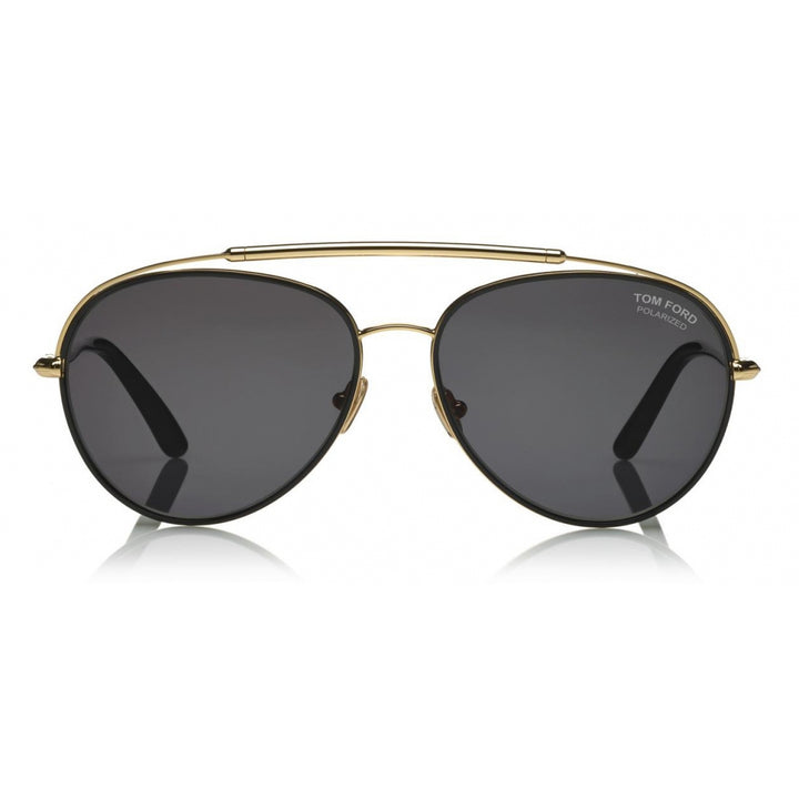 TOM FORD TF748 POLARIZED AVIATOR CURTIS SUNGLASSES