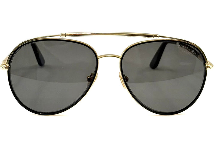 TOM FORD TF748 POLARIZED AVIATOR CURTIS SUNGLASSES
