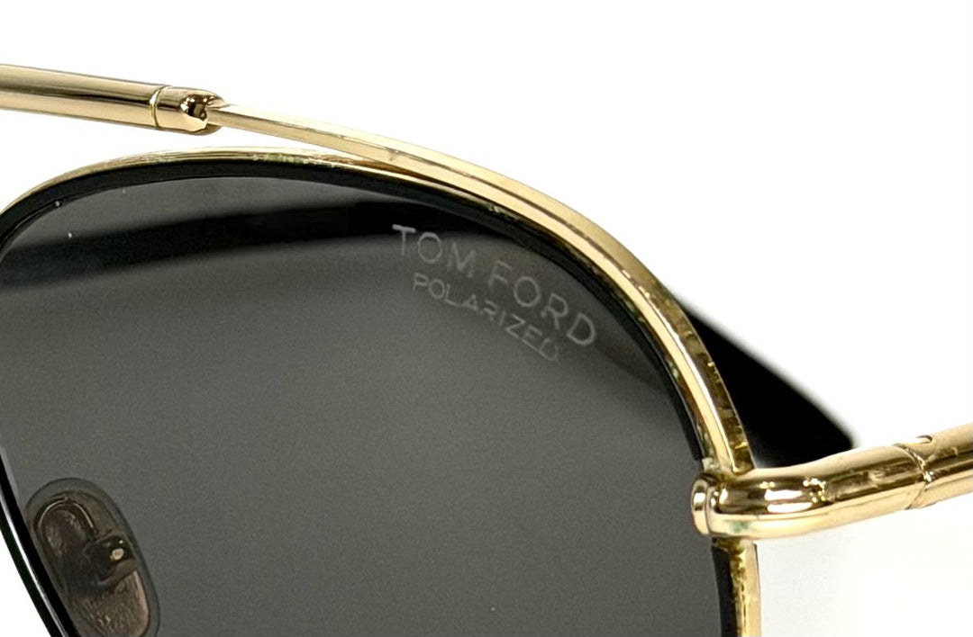 TOM FORD TF748 POLARIZED AVIATOR CURTIS SUNGLASSES