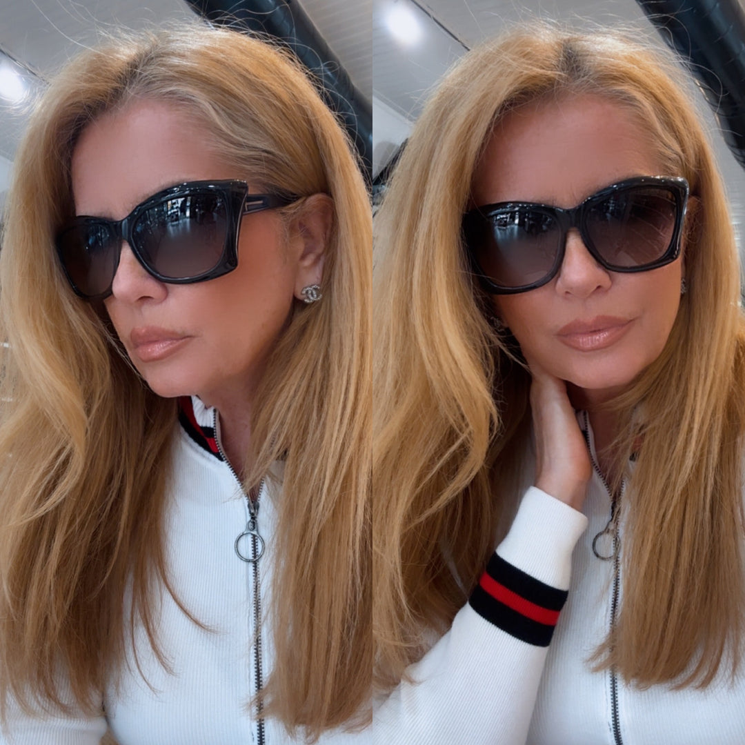 TOM FORD TF280 01B LANA SUNGLASSES