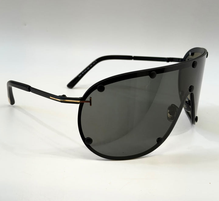 TOM FORD 70MM SHIELD METAL SUNGLASSES