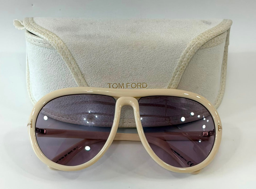 TOM FORD FT-0768-S CYBIL INJECTION AVIATOR SUNGLASSES