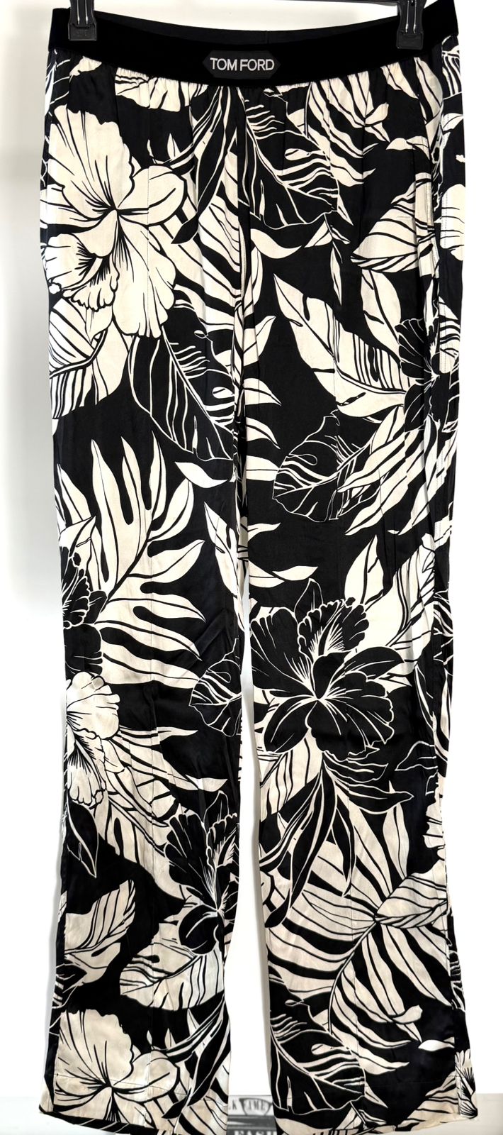 TOM FORD MULTICOLOR SILK PANTS