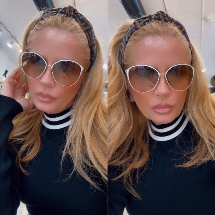 TOM FORD PENELOPE TF320 32F CAT EYE SUNGLASSES