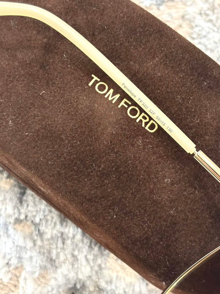 TOM FORD PENELOPE TF320 32F CAT EYE SUNGLASSES