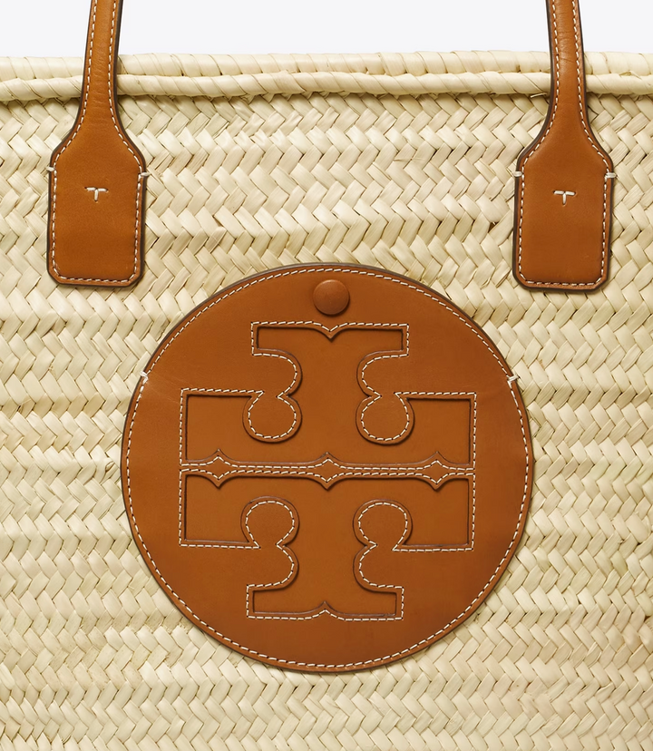 TORY BURCH ELLA STRAW BASKET TOTE BAG – Caroline's Fashion