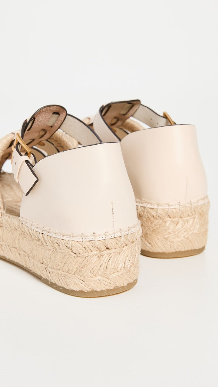 TORY BURCH FISHERMAN PLATFORM ESPADRILLES