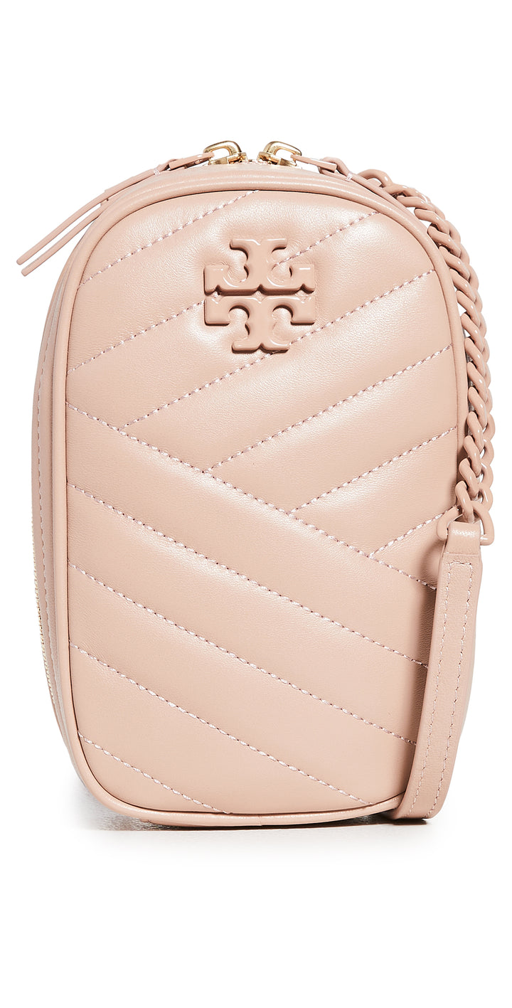 TORY BURCH KIRA CHEVRON スマホショルダー TORY BURCH KIRA CHEVRON QUILTED LAMBSKIN PHONE CROSSBODY BAG