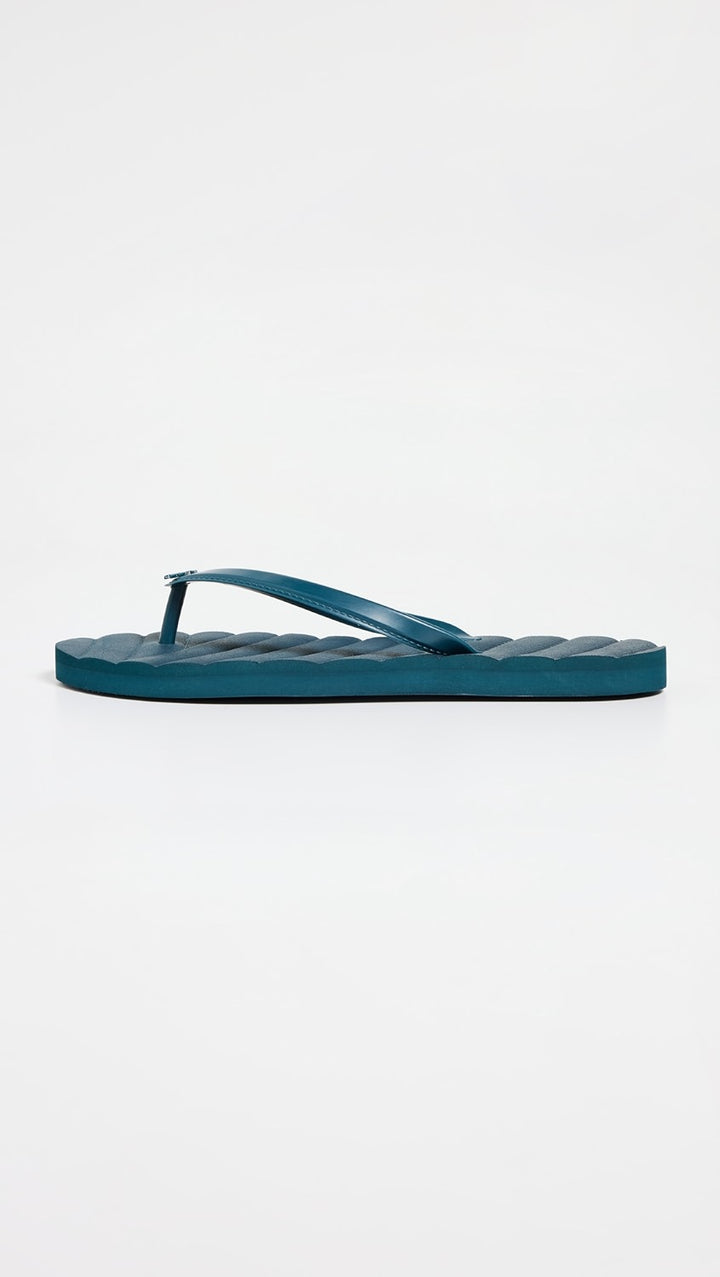 TORY BURCH KIRA QUILTED FLIP FLOP SANDALS