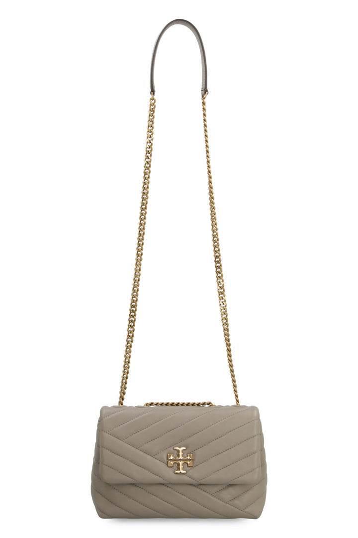 TORY BURCH KIRA QUILTED CHEVRON NAPPA LEATHER CONVERTIBLE SHOULDER BAG