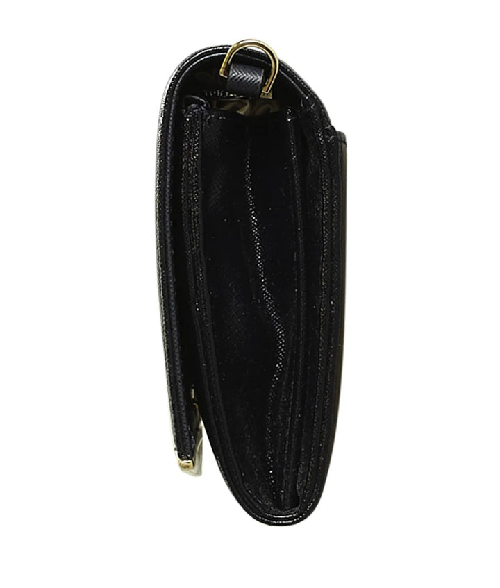 TORY BURCH ROBINSON SAFFIANO LEATHER WALLET ON A CHAIN