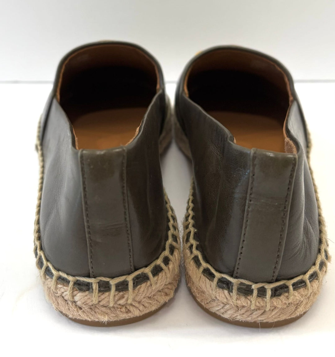 TORY BURCH ELEANOR LEATHER ESPADRILLES