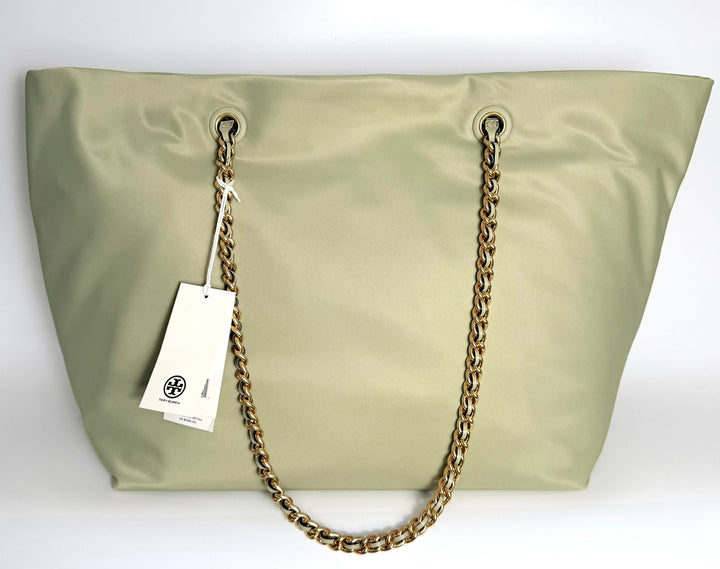 TORY BURCH ELLA CHAIN TOTE BAG