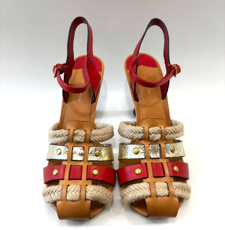 TORY BURCH FISHERMAN HEEL SANDAL