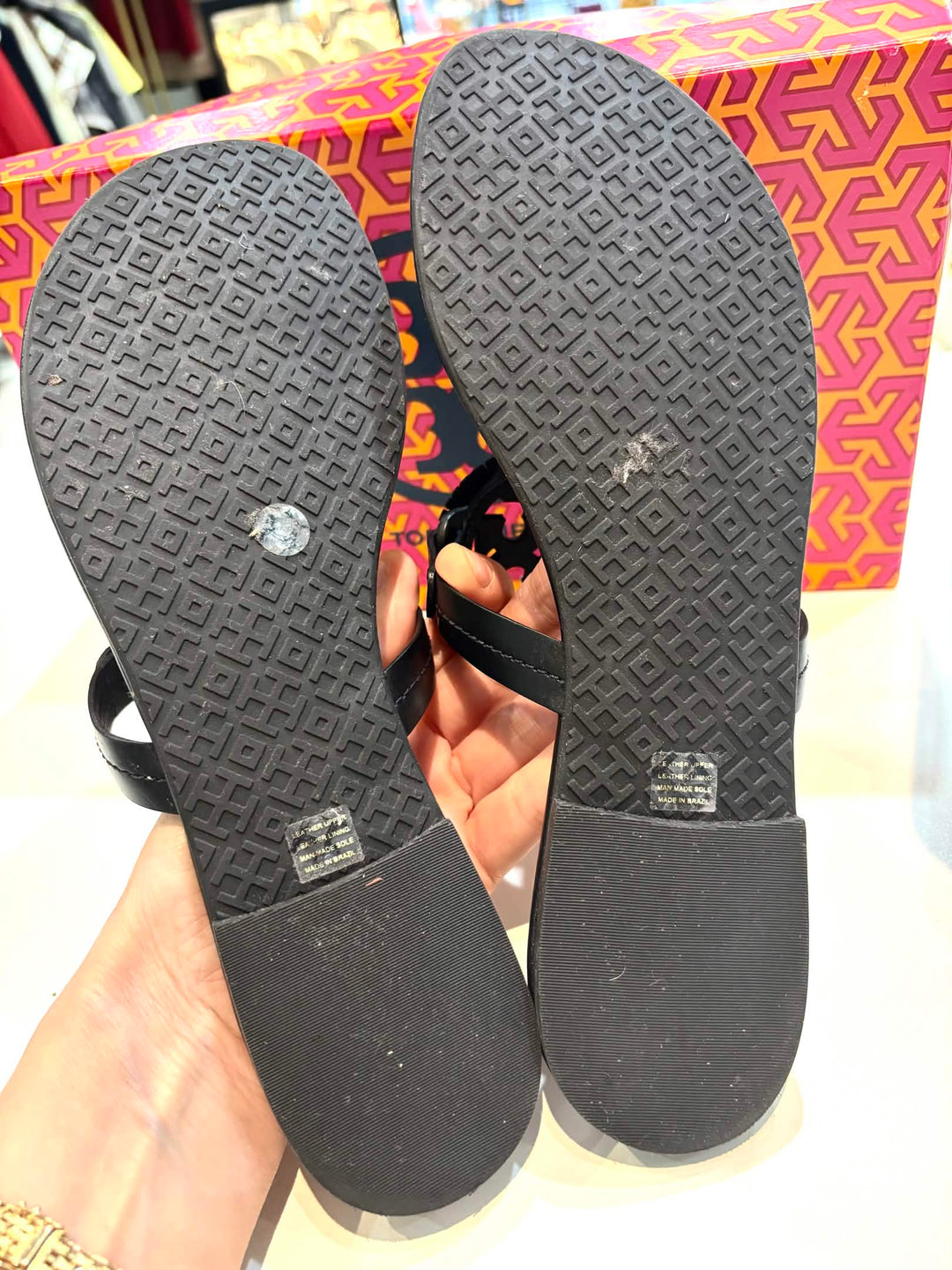 TORY BURCH MILLER FRINGE SANDALS