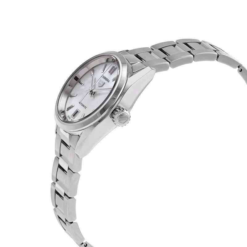 TAG HEUER CARRERA MOTHER OF PEARL 29MM LADIES WATCH