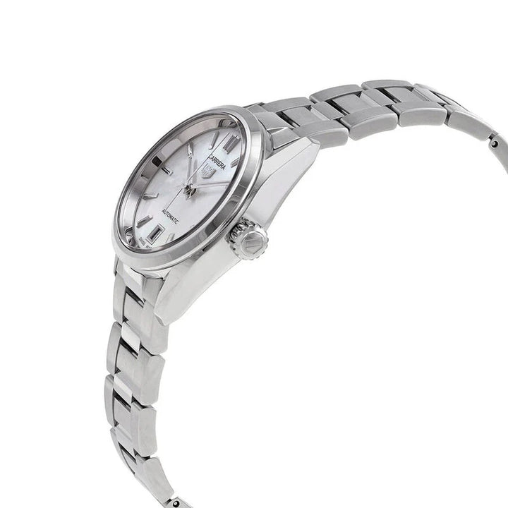 TAG HEUER CARRERA MOTHER OF PEARL 29MM LADIES WATCH