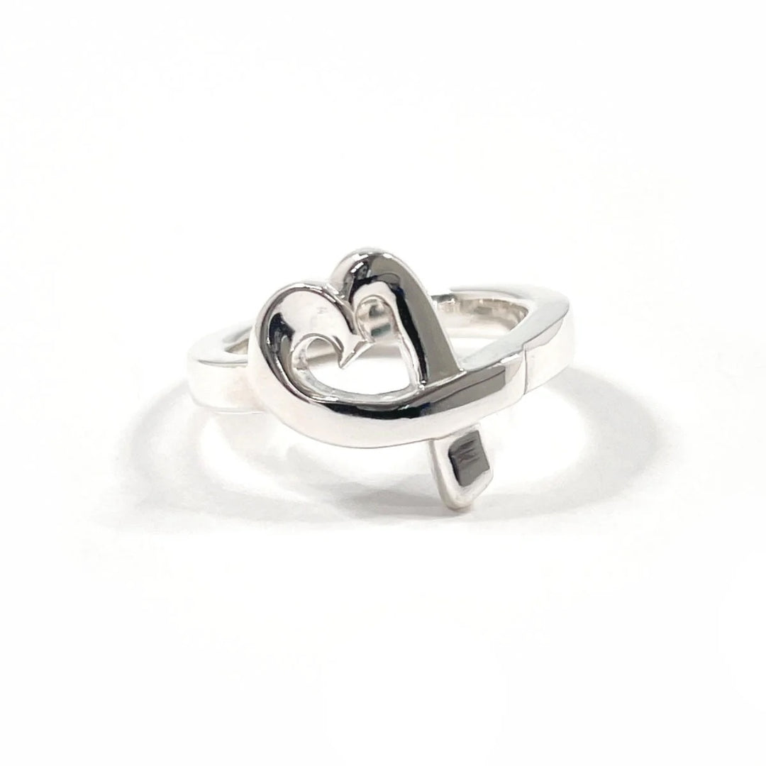 TIFFANY &amp; CO. STERLING SILVER PALOMA PICASSO LOVING HEART RING