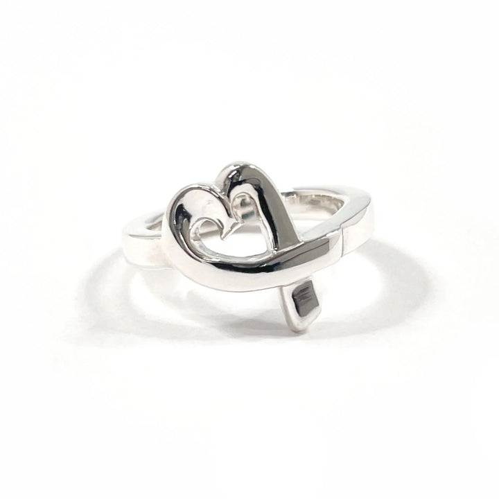 TIFFANY &amp; CO. STERLING SILVER PALOMA PICASSO LOVING HEART RING