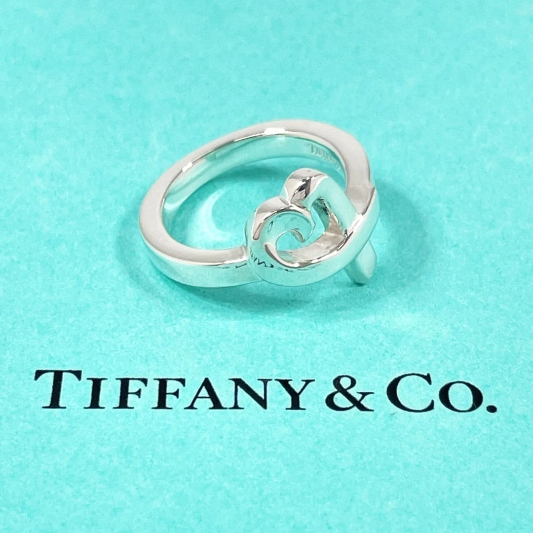 TIFFANY &amp; CO. STERLING SILVER PALOMA PICASSO LOVING HEART RING