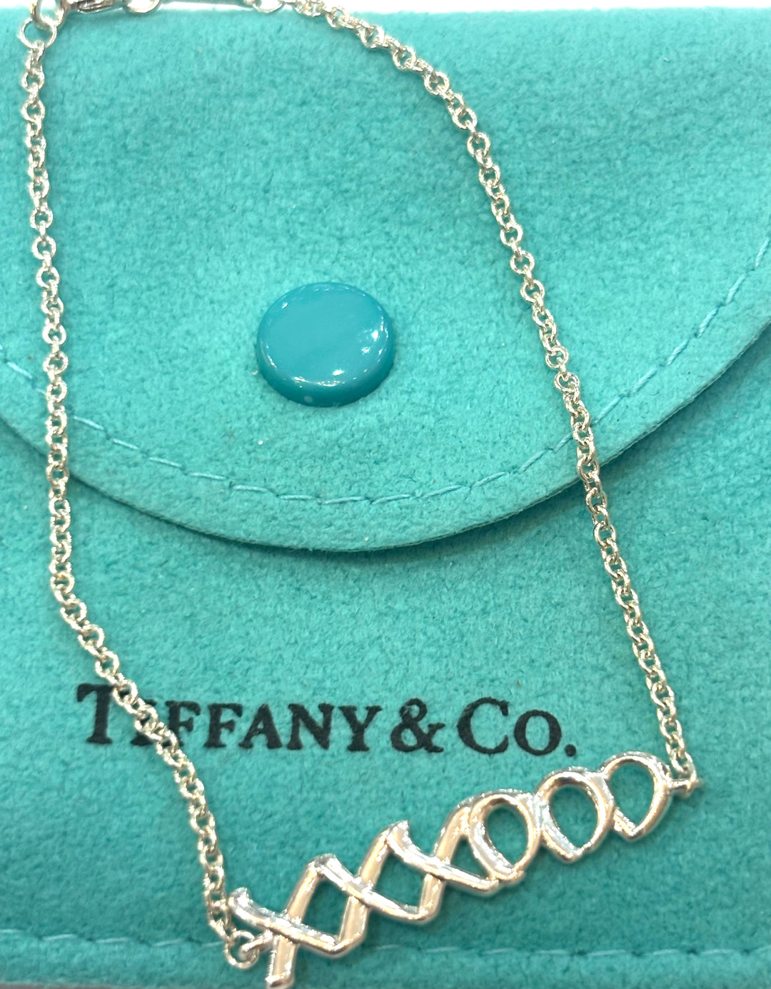 TIFFANY &amp; CO. PALOMA PICASSO® GRAFFITI XXXOOO STERLING SILVER BRACELET