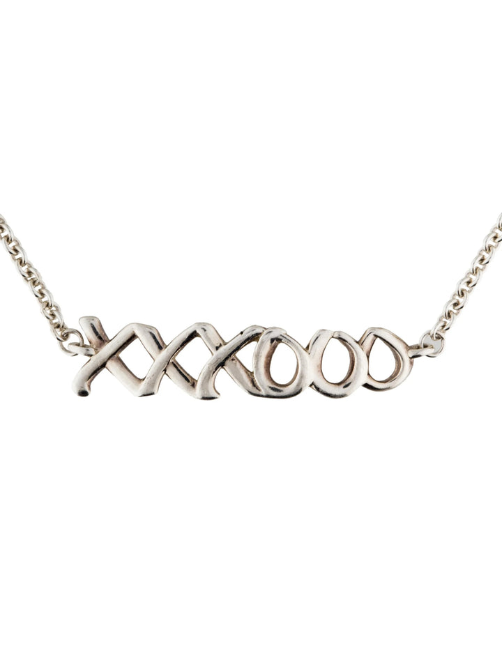 TIFFANY &amp; CO. PALOMA PICASSO® GRAFFITI XXXOOO STERLING SILVER BRACELET