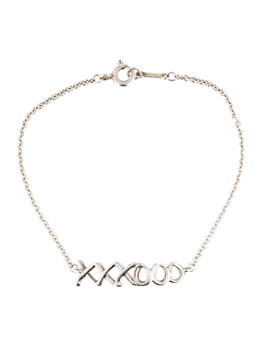 TIFFANY &amp; CO. PALOMA PICASSO® GRAFFITI XXXOOO STERLING SILVER BRACELET