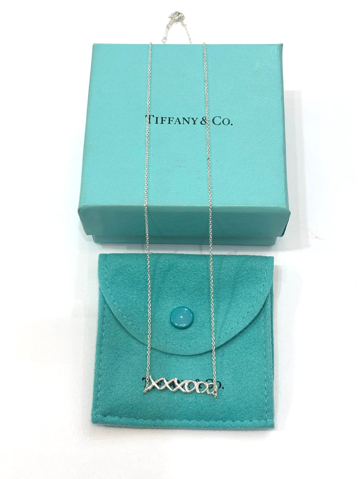TIFFANY &amp; CO. PALOMA PICASSO® GRAFFITI XXXOOO STERLING SILVER NECKLACE
