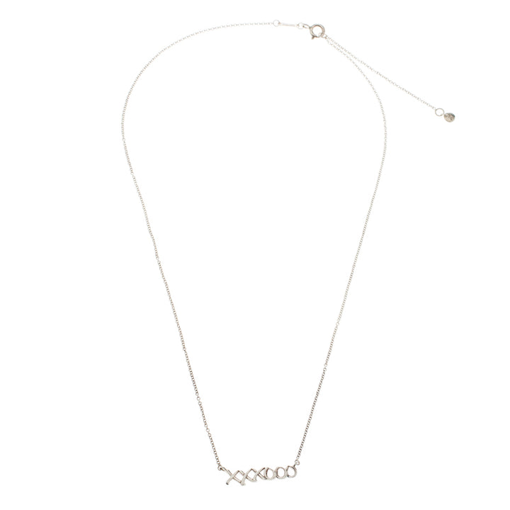 TIFFANY &amp; CO. PALOMA PICASSO® GRAFFITI XXXOOO STERLING SILVER NECKLACE