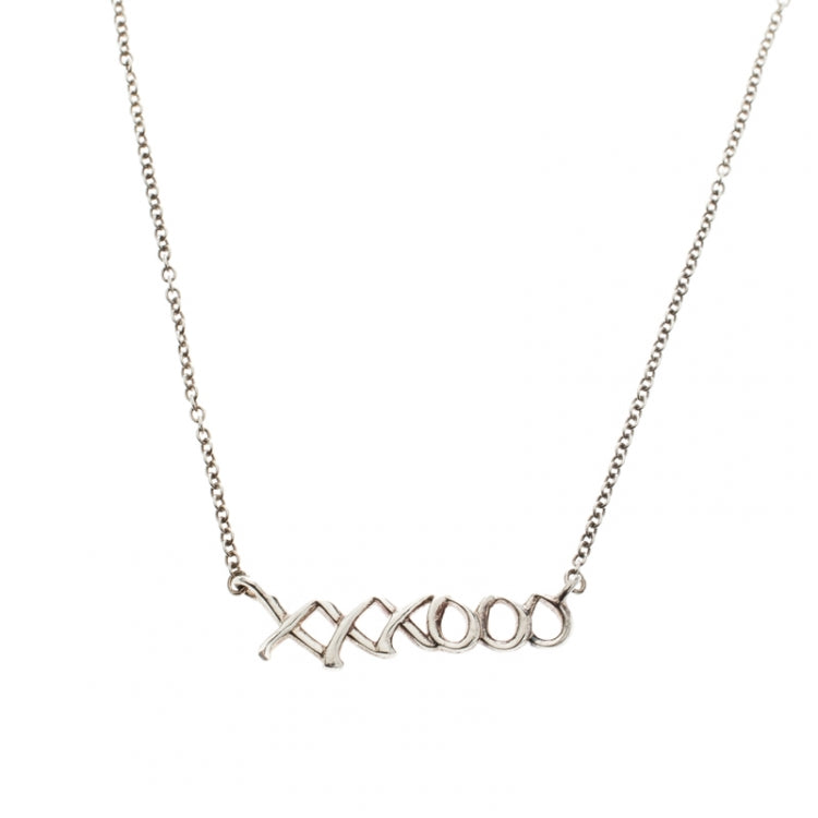 TIFFANY &amp; CO. PALOMA PICASSO® GRAFFITI XXXOOO STERLING SILVER NECKLACE