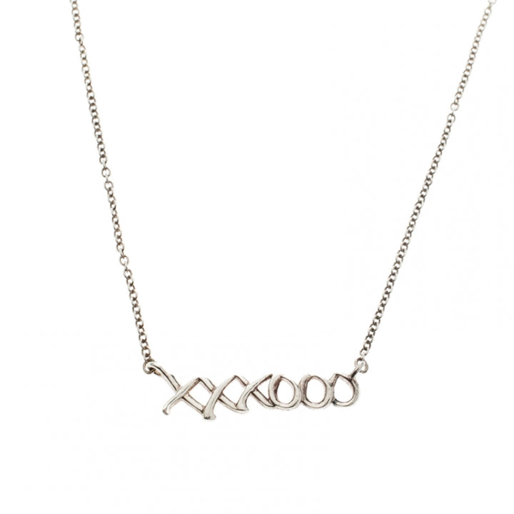 TIFFANY &amp; CO. PALOMA PICASSO® GRAFFITI XXXOOO STERLING SILVER NECKLACE
