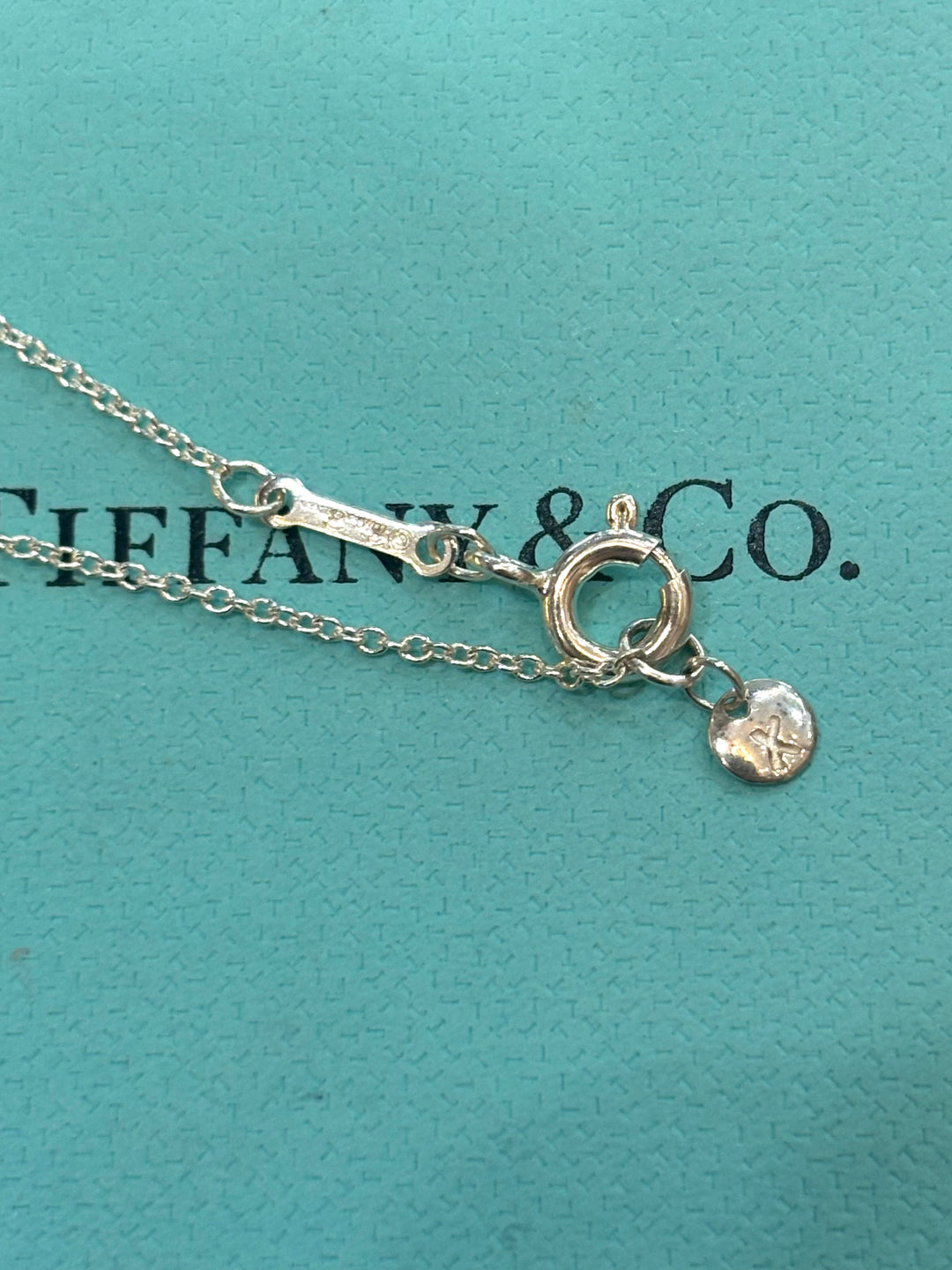 TIFFANY &amp; CO. PALOMA PICASSO® GRAFFITI XXXOOO STERLING SILVER NECKLACE