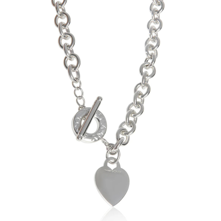 TIFFANY &amp; CO. HEART TAG TOGGLE NECKLACE